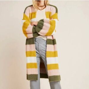 Anthropologie Do Everything In Love Sweater Long Cardigan One Size S/M/L